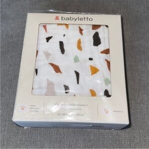 Babyletto Soft Muslin Swaddle Blanket 100% Organic Cotton